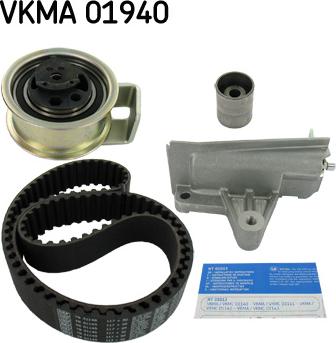 SKF VKMA 01940 - Комплект зубчатого ремня ГРМ autospares.lv