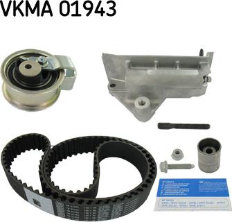 SKF VKMA 01943 - Комплект зубчатого ремня ГРМ autospares.lv