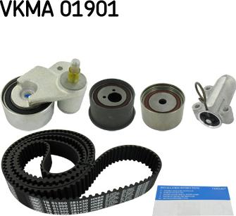 SKF VKMA 01901 - Комплект зубчатого ремня ГРМ autospares.lv