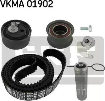 SKF VKMA 01902 - Комплект зубчатого ремня ГРМ autospares.lv