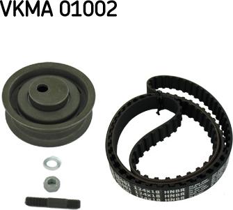 SKF VKMA 01002 - Комплект зубчатого ремня ГРМ autospares.lv