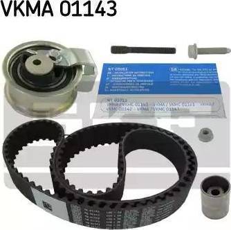 SKF VKMC 01250-4 - Водяной насос + комплект зубчатого ремня ГРМ autospares.lv