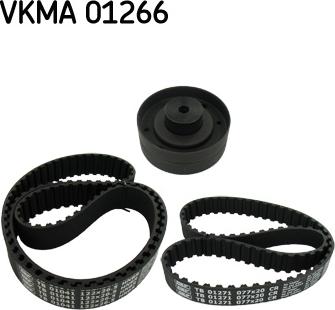 SKF VKMA 01266 - Комплект зубчатого ремня ГРМ autospares.lv