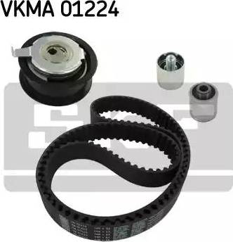 SKF VKMA 01224 - Комплект зубчатого ремня ГРМ autospares.lv