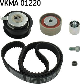 SKF VKMA 01220 - Комплект зубчатого ремня ГРМ autospares.lv