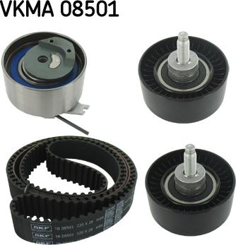 SKF VKMA 08501 - Комплект зубчатого ремня ГРМ autospares.lv