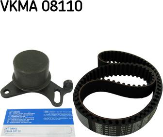 SKF VKMA 08110 - Комплект зубчатого ремня ГРМ autospares.lv