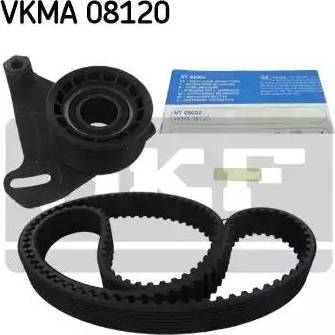 SKF VKMA 08120 - Комплект зубчатого ремня ГРМ autospares.lv