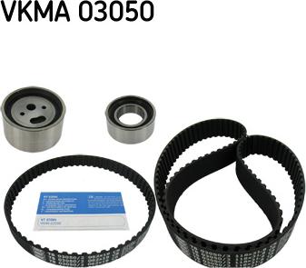 SKF VKMA 03050 - Комплект зубчатого ремня ГРМ autospares.lv