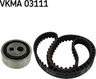 SKF VKMA 03111 - Комплект зубчатого ремня ГРМ autospares.lv