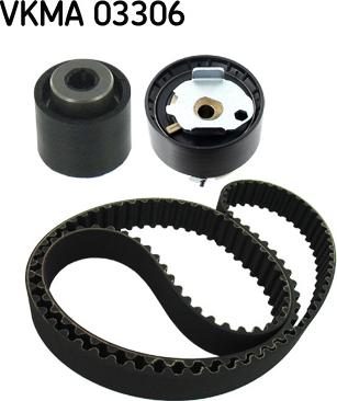 SKF VKMA 03306 - Комплект зубчатого ремня ГРМ autospares.lv