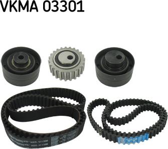 SKF VKMA 03301 - Комплект зубчатого ремня ГРМ autospares.lv