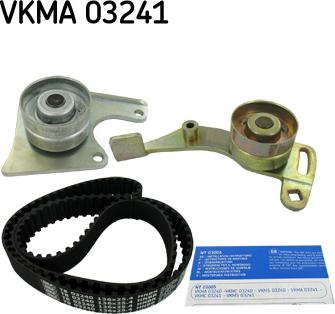 SKF VKMA 03241 - Комплект зубчатого ремня ГРМ autospares.lv
