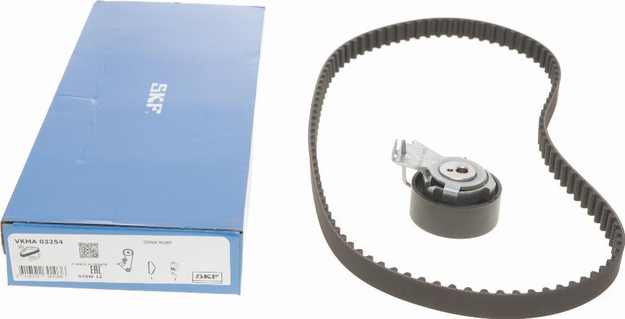 SKF VKMA 03254 - Комплект зубчатого ремня ГРМ autospares.lv