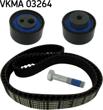 SKF VKMA 03264 - Комплект зубчатого ремня ГРМ autospares.lv