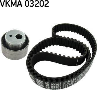 SKF VKMA 03202 - Комплект зубчатого ремня ГРМ autospares.lv