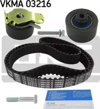 SKF VKMA 03216 - Комплект зубчатого ремня ГРМ autospares.lv