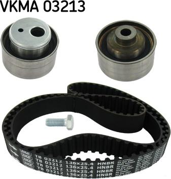 SKF VKMA 03213 - Комплект зубчатого ремня ГРМ autospares.lv