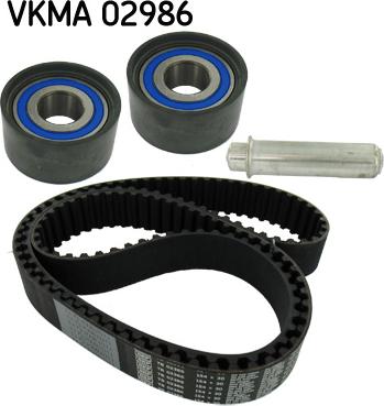 SKF VKMA 02986 - Комплект зубчатого ремня ГРМ autospares.lv