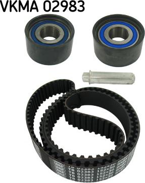 SKF VKMA 02983 - Комплект зубчатого ремня ГРМ autospares.lv