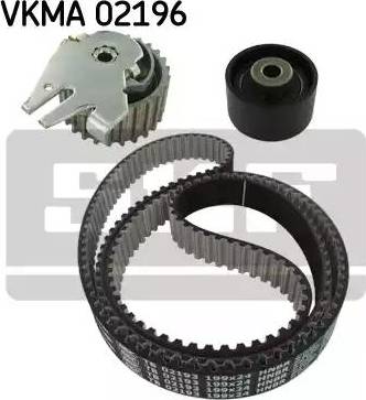 SKF VKMA 02196 - Комплект зубчатого ремня ГРМ autospares.lv