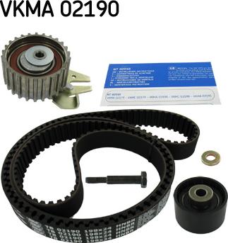 SKF VKMA 02190 - Комплект зубчатого ремня ГРМ autospares.lv