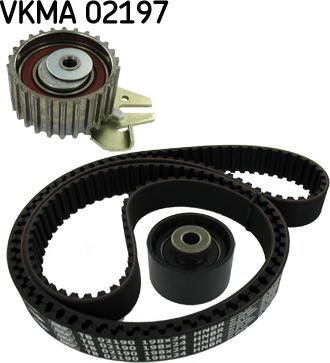SKF VKMA 02197 - Комплект зубчатого ремня ГРМ autospares.lv