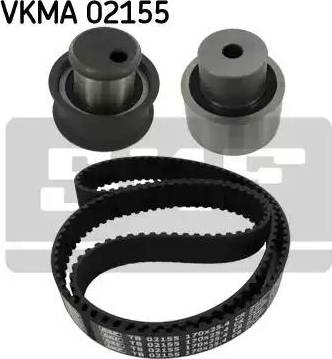 SKF VKMA 02155 - Комплект зубчатого ремня ГРМ autospares.lv