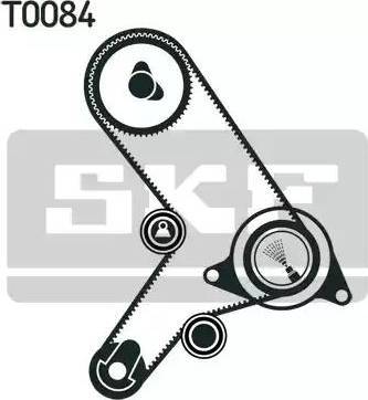 SKF VKMA 02155 - Комплект зубчатого ремня ГРМ autospares.lv