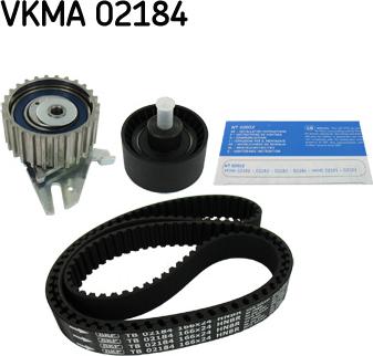 SKF VKMA 02184 - Комплект зубчатого ремня ГРМ autospares.lv