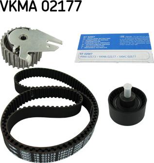 SKF VKMA 02177 - Комплект зубчатого ремня ГРМ autospares.lv