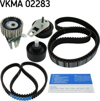 SKF VKMA 02283 - Комплект зубчатого ремня ГРМ autospares.lv