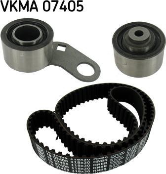 SKF VKMA 07405 - Комплект зубчатого ремня ГРМ autospares.lv