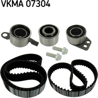 SKF VKMA 07304 - Комплект зубчатого ремня ГРМ autospares.lv