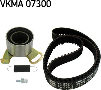 SKF VKMA 07300 - Комплект зубчатого ремня ГРМ autospares.lv