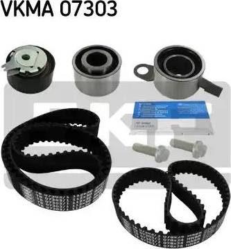 SKF VKMA 07303 - Комплект зубчатого ремня ГРМ autospares.lv