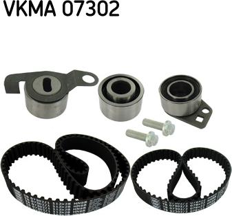 SKF VKMA 07302 - Комплект зубчатого ремня ГРМ autospares.lv