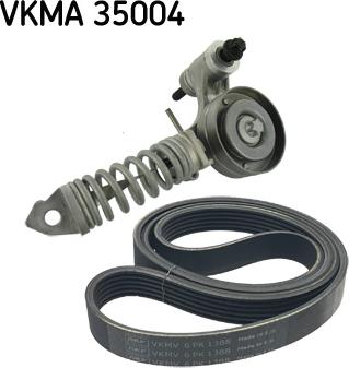 SKF VKMA 35004 - Поликлиновый ременный комплект autospares.lv