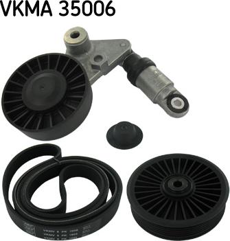 SKF VKMA 35006 - Поликлиновый ременный комплект autospares.lv