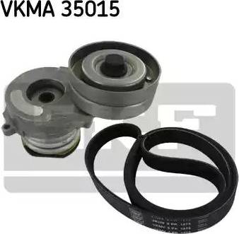 SKF VKMA 35015 - Поликлиновый ременный комплект autospares.lv
