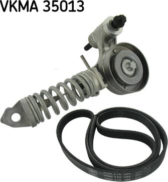 SKF VKMA 35013 - Поликлиновый ременный комплект autospares.lv