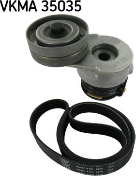 SKF VKMA 35035 - Поликлиновый ременный комплект autospares.lv