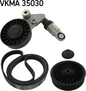 SKF VKMA 35030 - Поликлиновый ременный комплект autospares.lv