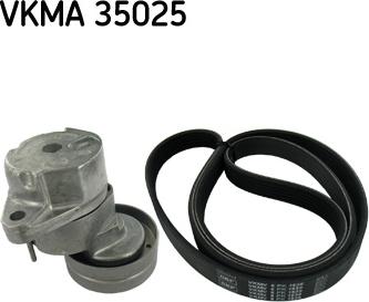 SKF VKMA 35025 - Поликлиновый ременный комплект autospares.lv