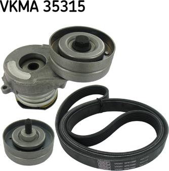 SKF VKMA 35315 - Поликлиновый ременный комплект autospares.lv