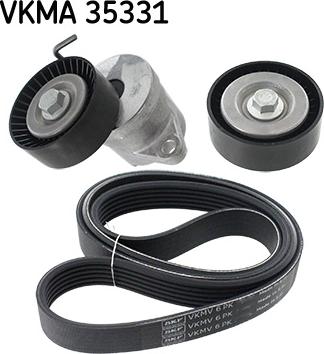 SKF VKMA 35331 - Поликлиновый ременный комплект autospares.lv