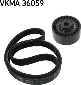 SKF VKMA 36059 - Поликлиновый ременный комплект autospares.lv