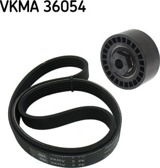 SKF VKMA 36054 - Поликлиновый ременный комплект autospares.lv
