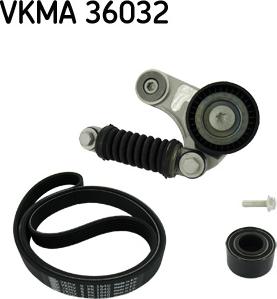 SKF VKMA 36032 - Поликлиновый ременный комплект autospares.lv