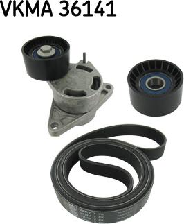 SKF VKMA 36141 - Поликлиновый ременный комплект autospares.lv